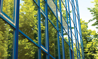 Dual-reflective films provides mirrored exterior look